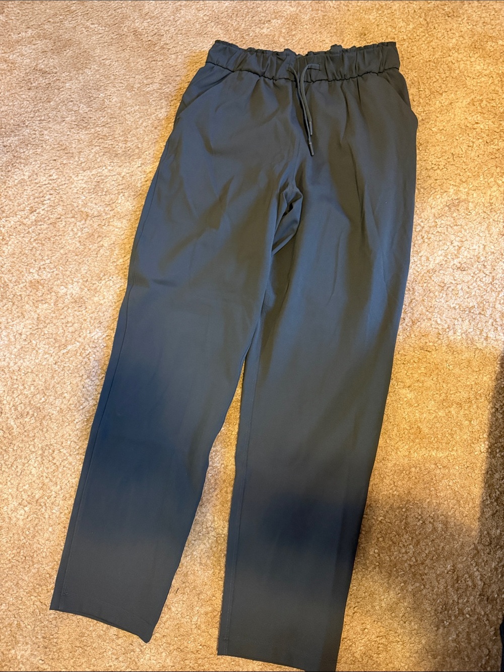 lululemon athletica womens gray Elastic Waist Jogger Pants